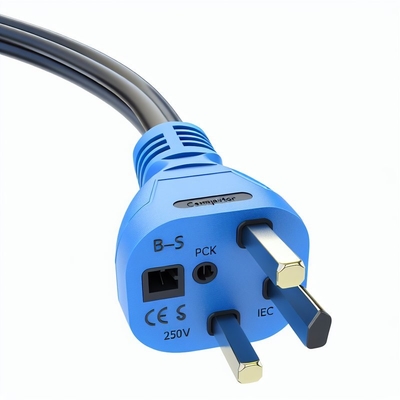 Cordon d'alimentation UK vers IEC C7 250V 10A, gaine PVC