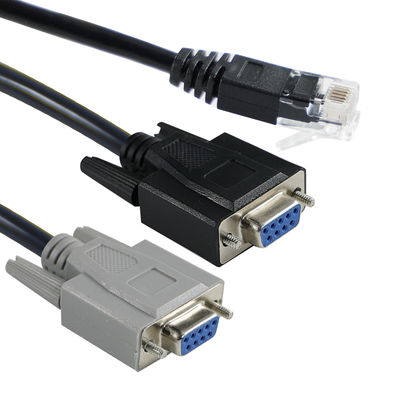 Cable de console série DB9 à RJ45 pour la gestion des commutateurs des routeurs Cisco