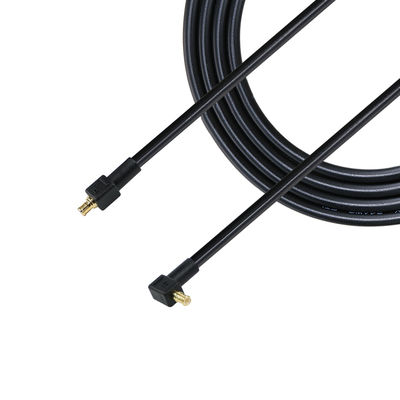 Câble coaxial MCX mâle vers MCX mâle à angle droit 50 Ohm RG316