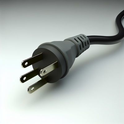 Cordon d'alimentation à queue de cochon à 3 broches 18AWG pour appareils électroménagers et outils