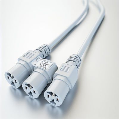 NEMA 5-15P à 3 voies 5-15R séparateur de puissance SJTW 16AWG