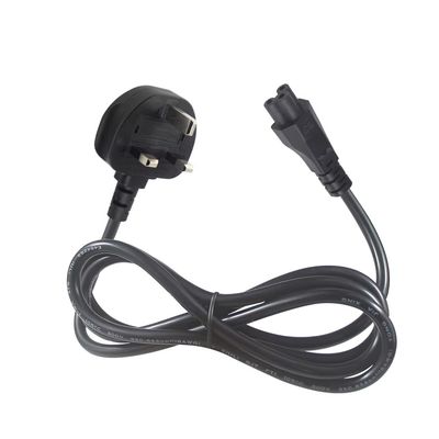 BS 1363 britannique à la CEI C5 Cordon d'alimentation 250V 2,5A pour adaptateur d'ordinateur portable