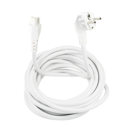 Cordon d'alimentation VDE certifié EU Schuko vers IEC C5 2.5A 250V H05VV-F