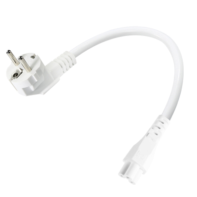 Cordon d'alimentation VDE certifié EU Schuko vers IEC C5 2.5A 250V H05VV-F