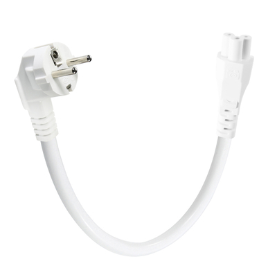 Cordon d'alimentation VDE certifié EU Schuko vers IEC C5 2.5A 250V H05VV-F