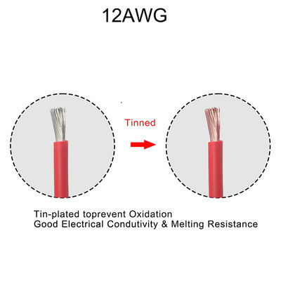 Câble d'extension solaire 10AWG avec porte-fusible 10A-30A