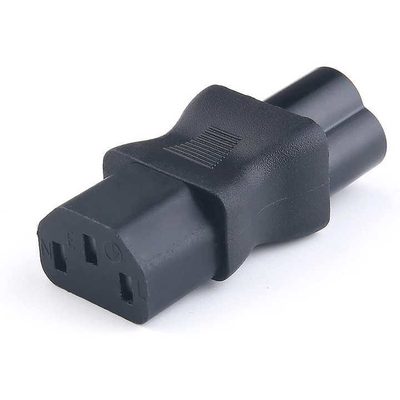Adaptateur d'alimentation IEC C13 vers C6 pour ordinateurs portables et projecteurs