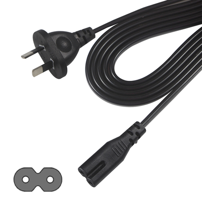 Cordon d'alimentation AU vers C7 2 fils 1,8 m 240 V pour appareils électroniques