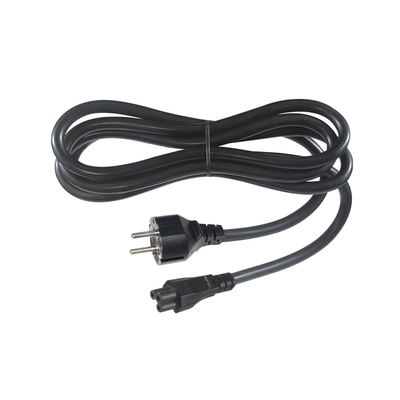 EU Schuko à C5 câble d'alimentation 3 noyau 1.5M 250V pour adaptateur d'ordinateur portable