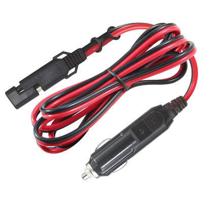 12V SAE au câble d'allume-cigare de voiture avec fusible 15A