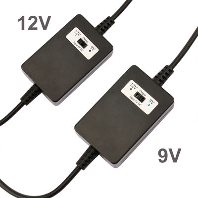 Câble convertisseur d'alimentation CC USB vers 9V 12V, adaptateur élévateur avec connecteur 5,5x2,1mm pour routeur, caméra, haut-parleur, modem, LED