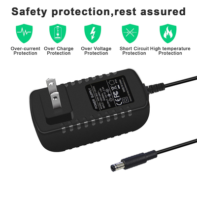 12V 1A Universal Travel Power Adapter with International Plug Converter for DC Devices