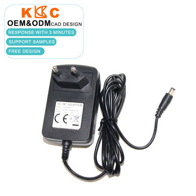 12V 2A adaptateur de courant courant continu EU prise pour caméras de vidéosurveillance