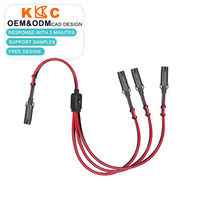 1.0mm2 prise d'entrée 250V AU pour verrouiller le connecteur d'entrée CA câble d'alimentation électrique 3m pour équipement professionnel d'éclairage et de son