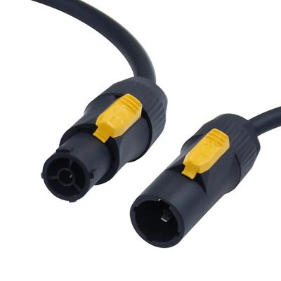 PowerCon verrouillable True1 mâle à femelle câble 20A pour la sécurité et sécurisé pour la lumière de scène