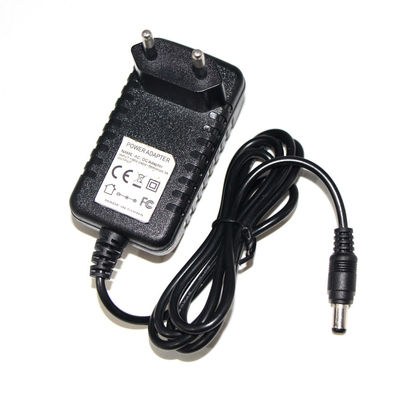 Blanc 1m 24AWG 12W Chargeur murale Kc 220V 1A Transformateur Ac Dc 5,5*2,1mm Adaptateur 12V 2A 24W