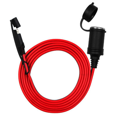 Cable de batterie solaire basse tension, prise d'allumage de cigare vers le câble d'extension
