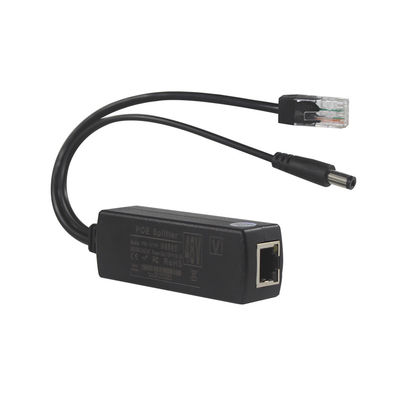 802.3Af 100Mbps 12V POE Injecteur Splitter Jack industriel Dc 5525Mm