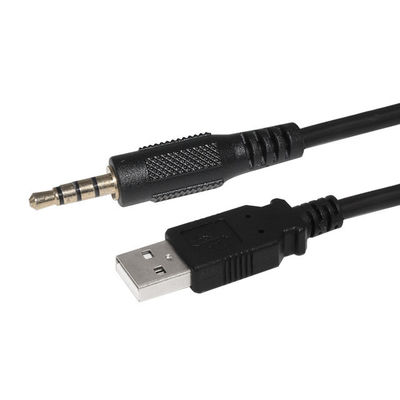 2464 20AWG 24V câble d'alimentation USB à câble d'extension CC certifié REACH
