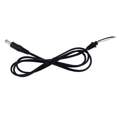 DC5521 connecteur de prise à l'extrémité ouverte câble de câble d'alimentation avec conducteur de cuivre