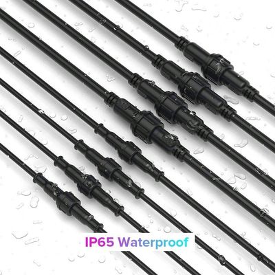 4 épingles 5 épingles 6 épingles à vis mâle droit M8 connecteur étanche 60 cm IP65 IP66