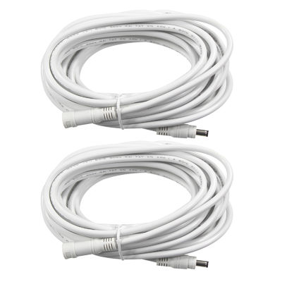 Cable d'alimentation en courant continu personnalisable de sexe masculin à féminin avec connecteur jack