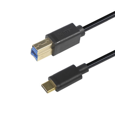 Conducteur en cuivre nu 1.8m 6FT câble de données USB câble d'imprimante USB US 2725 28/24 AWG
