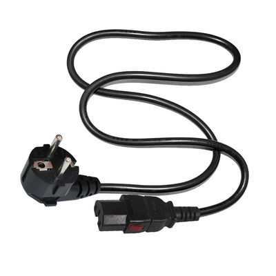 Cable d'alimentation à prise de verrouillage Pse Pdu avec connecteur Schuko CEE 77 à IEC15 recâblable