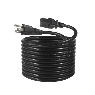 Cordon d'alimentation pour ordinateur portable 6FT 3Prong Nema 515P à la CEI 320 C13 pour appareils électroménagers
