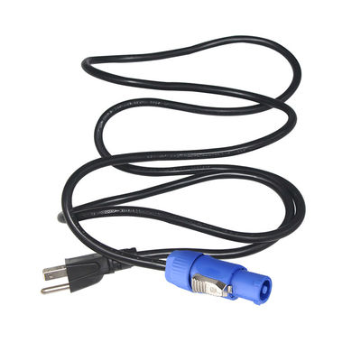 NEMA 5-15P à NAC3FCA 10A/15A câble d'alimentation américain AC 14AWG NEMA5-15P à PowerCon NAC3FCA pour écran LED