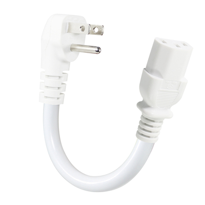 NEMA 5-15P à C13 câble d'alimentation à 3 branches US branche à IEC C13 câble AC pour moniteur, serveur, PDU, 10A 125V
